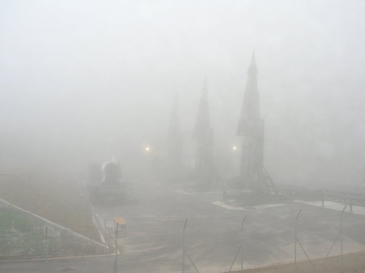Thunder Base in Fog
