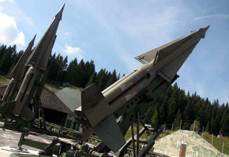 Hercules on launcher at 45 degree angle